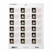 Dancing Women Address Label Adressaufkleber (Vorne)