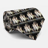 Dancing Women Necktie Krawatte (Gerollt)
