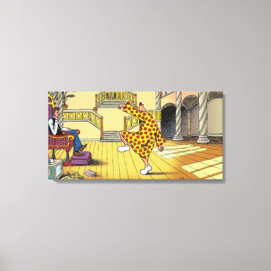 Dancing Zippy Leinwand (Vorderseite)