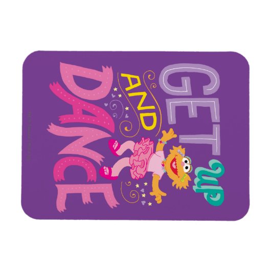 Dancing Zoe Magnet (Horizontal)