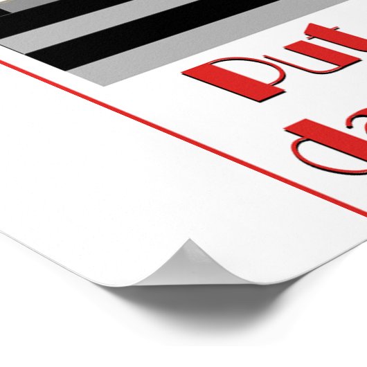 DANCIN'SHOES Poster (Ecke)