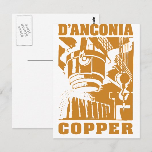 D'Anconia Copper / Copper Logo Postkarte (Vorne/Hinten)