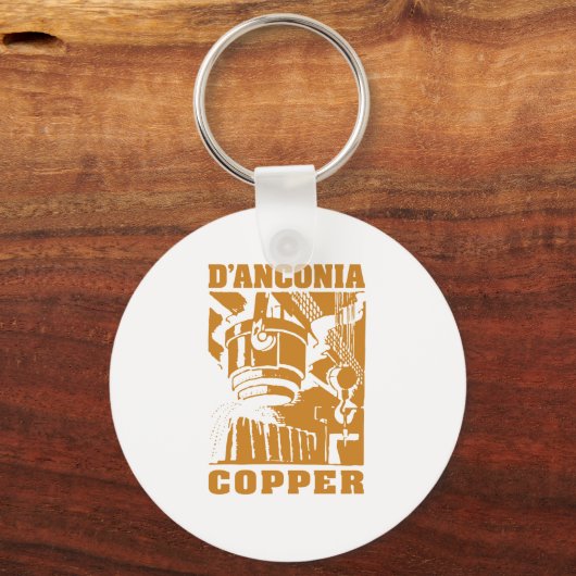 D'Anconia Copper / Copper Logo Schlüsselanhänger (Vorderseite)