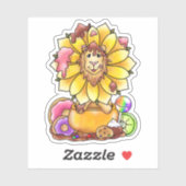 Dande’lion Sugary Sweet Lion Blume | Aufkleber (Blatt)