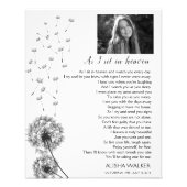 Dandela A Ich sitze im Heaven Memorial Begrüßungsz Fotodruck (Vorne)