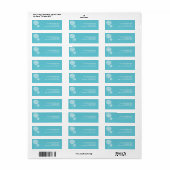 Dandela Address Labels (Vorne)