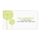 Dandela Address Labels (Vorne)