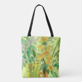 Dandela Bird Cherry Summer Blume Blumenkunst Tasche (Rückseite)