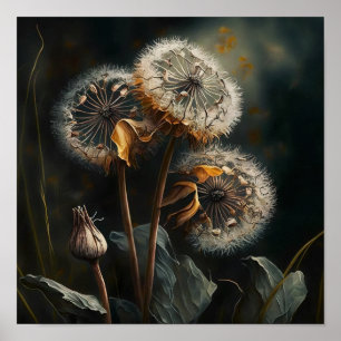 Dandela Blume Art Print Poster