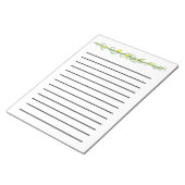 Dandela Dark Lined Notepad Notizblock (angewinkelt)