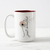 Dandela Wish Coffee Tasse Sunset Butterfly Design (Links)