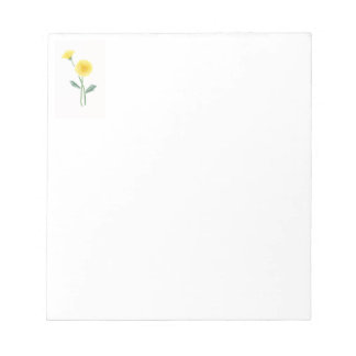 Dandeline Aquarell Notepad Notizblock