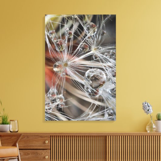 Dandelion Abstrakt Leinwanddruck (Insitu (Wohnzimmer))