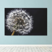 Dandelion Art Print Leinwanddruck (Insitu (Holzboden))