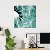 Dandelion Art - Pusteblume Kunst 2012 008 Poster (Heimbüro)