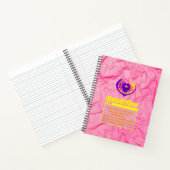Dandelion-Artistic-soft-feminin-spiritu Notebook Notizblock (Innenseite)