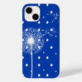 Dandelion auf Polka Dots Case-Mate iPhone Hülle (Rückseite)