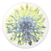 Dandelion Blossom Keramikknauf (Vorderseite)