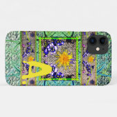 Dandelion Bluebell Denim Spring Monogram Phone Case-Mate iPhone Hülle (Rückseite (Horizontal))