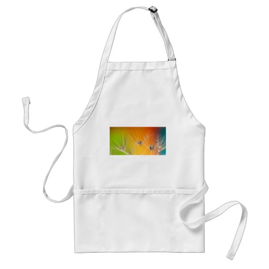Dandelion blüht Blume Destiny Peace Liebe Art Schürze (Vorne)