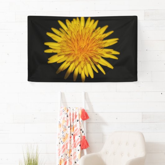 Dandelion-Blume Banner (Insitu)