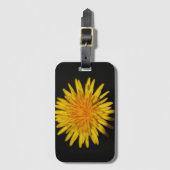 Dandelion Blume bc ltcnm Gepäckanhänger (Vorderseite Vertikal)