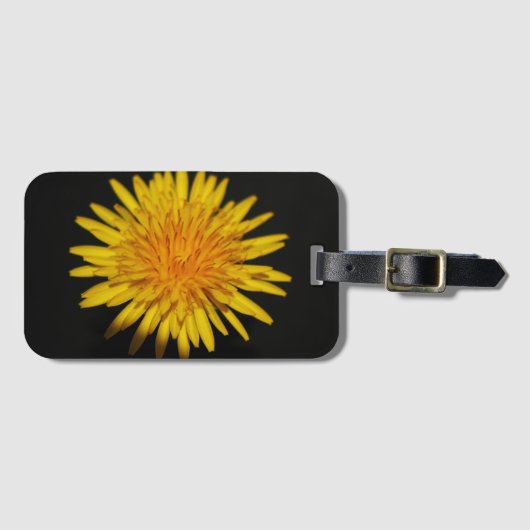 Dandelion Blume bc ltcnm Gepäckanhänger (Vorderseite (Horizontal))