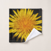 Dandelion Blume btcna Badhandtuch Set (Waschlappen)