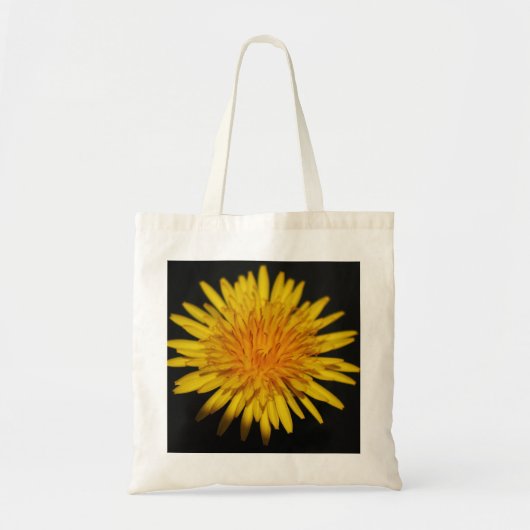 Dandelion Blume bti Tragetasche (Vorne)