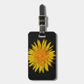 Dandelion Blume cd ltcna Gepäckanhänger (Vorderseite vertikal)