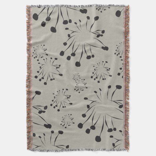 Dandelion-Blume Decke (Vorderseite Vertikal)