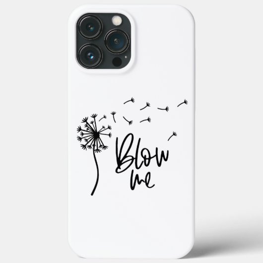 Dandelion-Blume geblasen mir ein Geschenk für Freu Case-Mate iPhone Hülle (Rückseite)