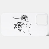 Dandelion-Blume geblasen mir ein Geschenk für Freu Case-Mate iPhone Hülle (Rückseite (Horizontal))