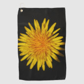 Dandelion Blume gtcnm Golfhandtuch (Vorderseite)