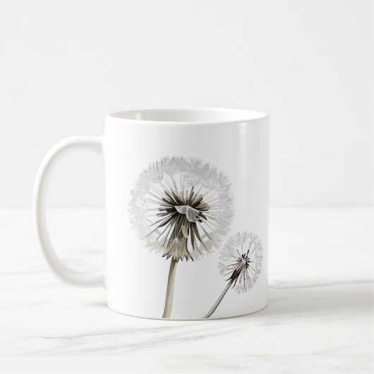 Dandelion-Blume Kaffeetasse (Links)