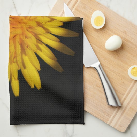 Dandelion Blume ktcna Geschirrtuch (Viertel Falte)