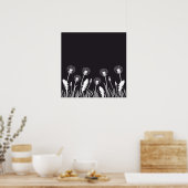 Dandelion-Blume Poster (Küche)
