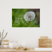 Dandelion-Blume Poster (Küche)