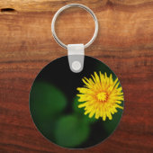 Dandelion-Blume Schlüsselanhänger (Vorderseite)