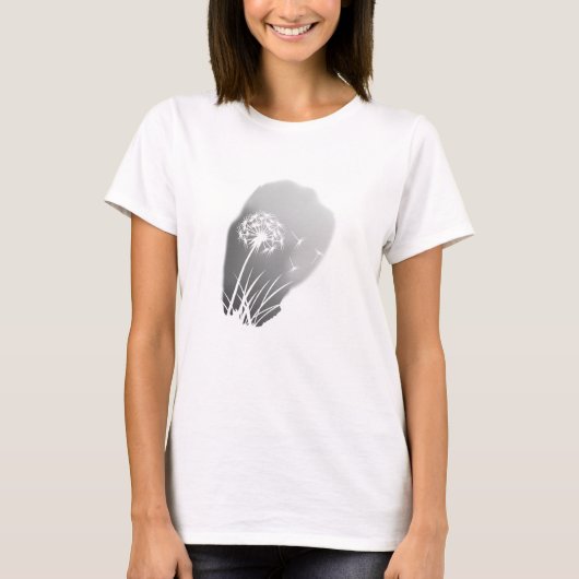Dandelion Blume T - Shirt (Vorderseite)