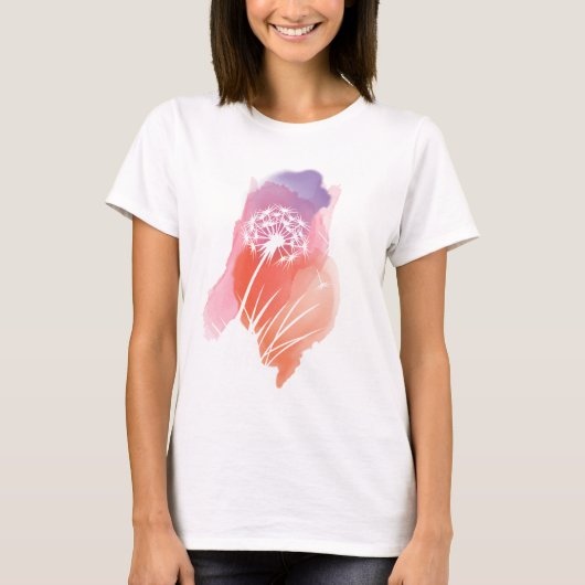 Dandelion Blume T - Shirt (Vorderseite)