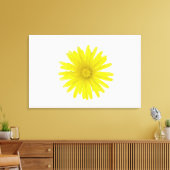 Dandelion-Blume (Taraxacum officinale), ein Kompos Leinwanddruck (Insitu (Wohnzimmer))