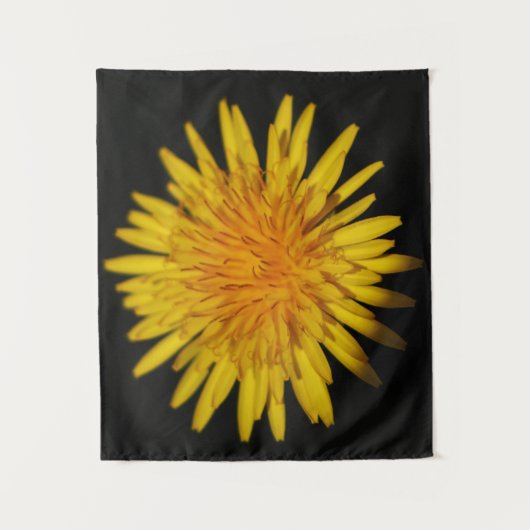 Dandelion-Blume Wandteppich (Vorderseite)