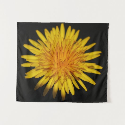 Dandelion-Blume Wandteppich (Vorderseite (Horizontal))