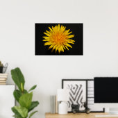 Dandelion Blume wapcn Poster (Heimbüro)
