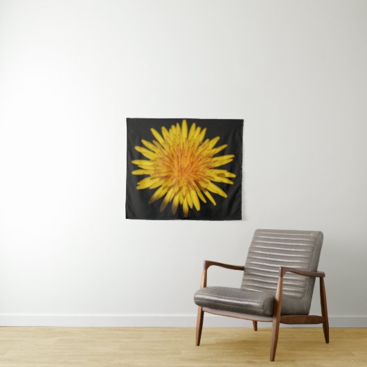 Dandelion Blume wtcna Wandteppich (Beispiel (Horizontal))