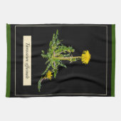 Dandelion botanical geschirrtuch (Horizontal)