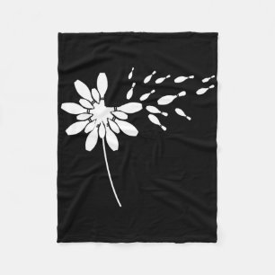 Dandelion Bowling Team Apparel Player Gear Button Fleecedecke