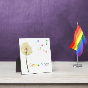 Dandelion Break Free Fotoplatte