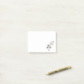 Dandelion butterfly flow post-it klebezettel (Auf Schreibtisch)